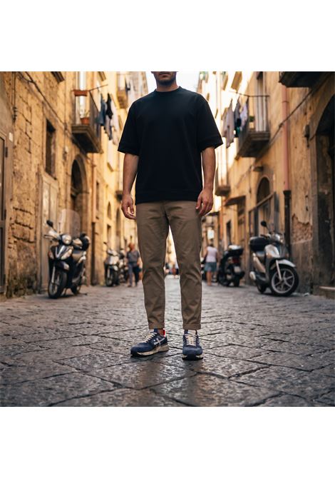 Paolo Pecora Milano Men's Loose Fit Cotton T-Shirt - Black PAOLO PECORA |  | F011 40956685